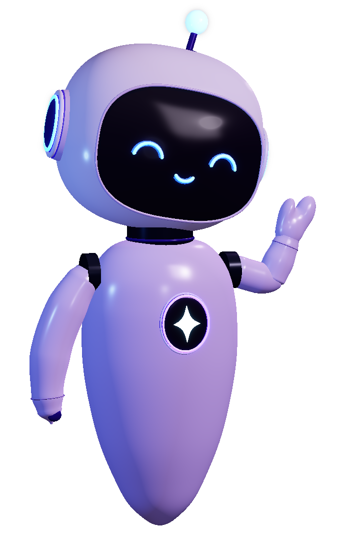 הרובוט הסגול של WebVibe