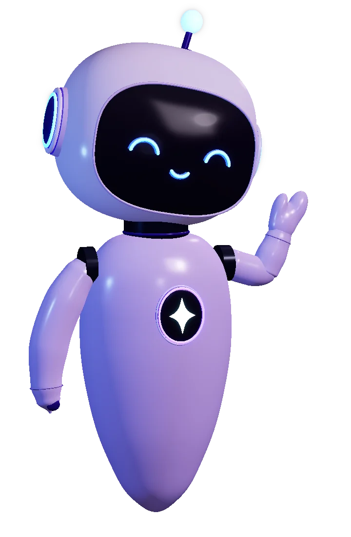 הרובוט הסגול של WebVibe